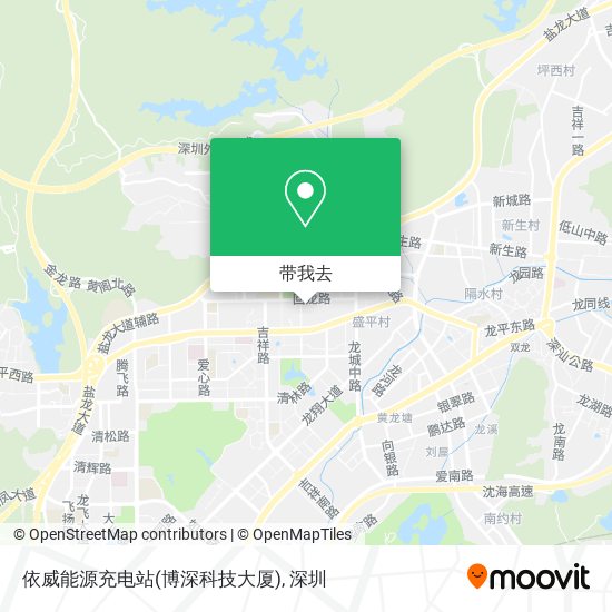依威能源充电站(博深科技大厦)地图
