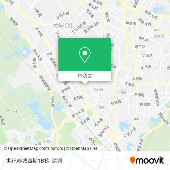 世纪春城四期1B栋地图