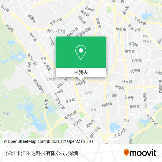 深圳市汇乐达科技有限公司地图