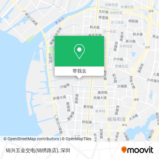 锦兴五金交电(锦绣路店)地图