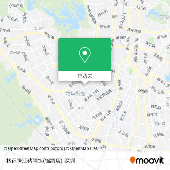 林记隆江猪脚饭(锦绣店)地图