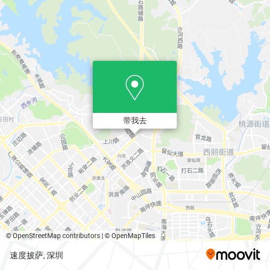 速度披萨地图