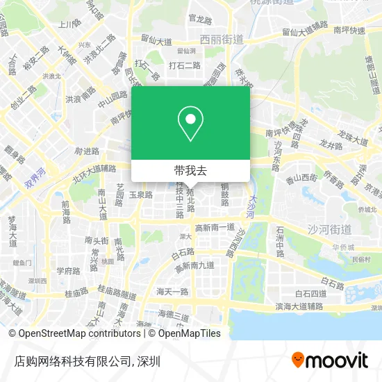 店购网络科技有限公司地图