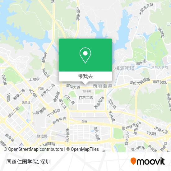同道仁国学院地图