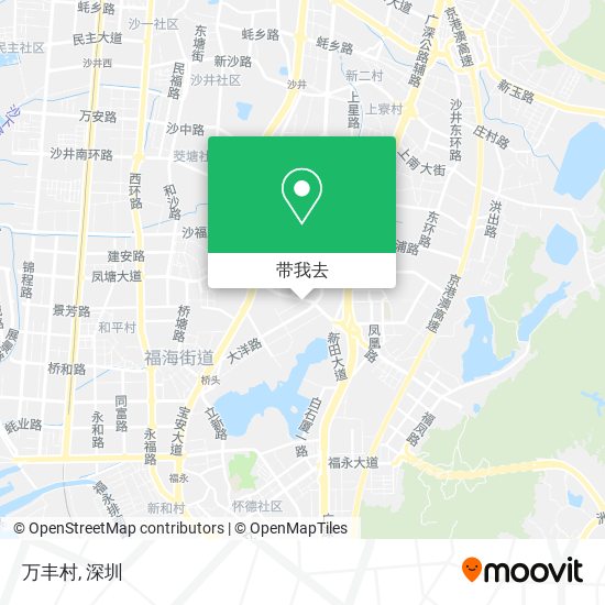 万丰村地图