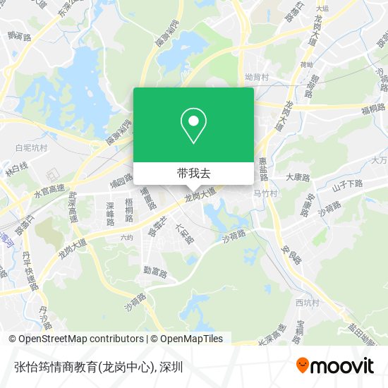 张怡筠情商教育(龙岗中心)地图