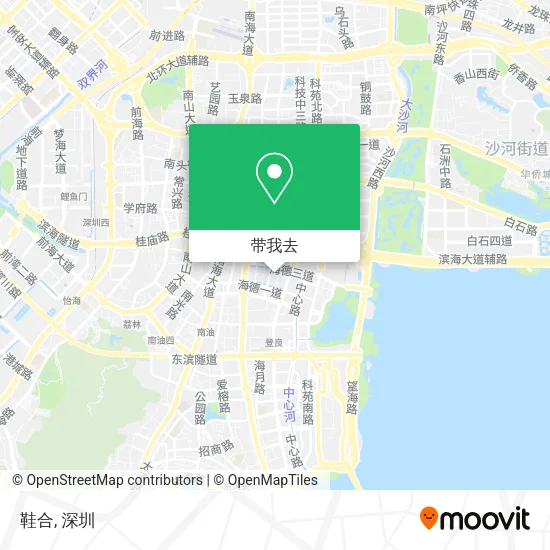 鞋合地图