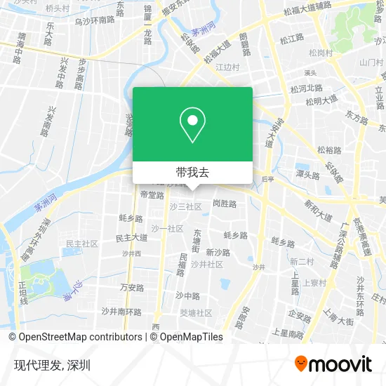 现代理发地图