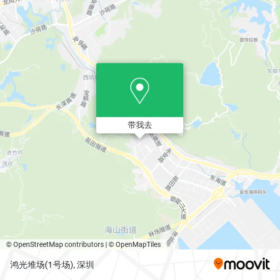 鸿光堆场(1号场)地图