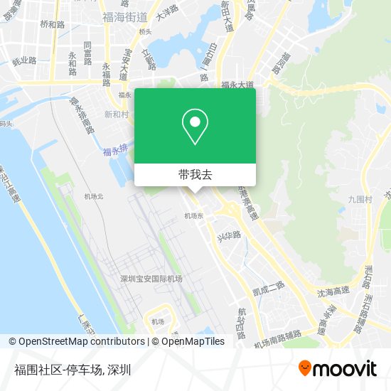 福围社区-停车场地图