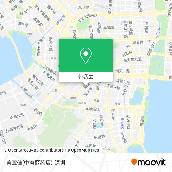 美宜佳(中海丽苑店)地图