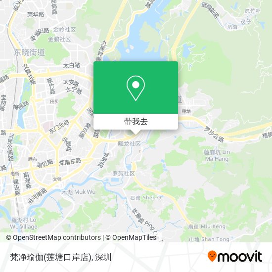 梵净瑜伽(莲塘口岸店)地图