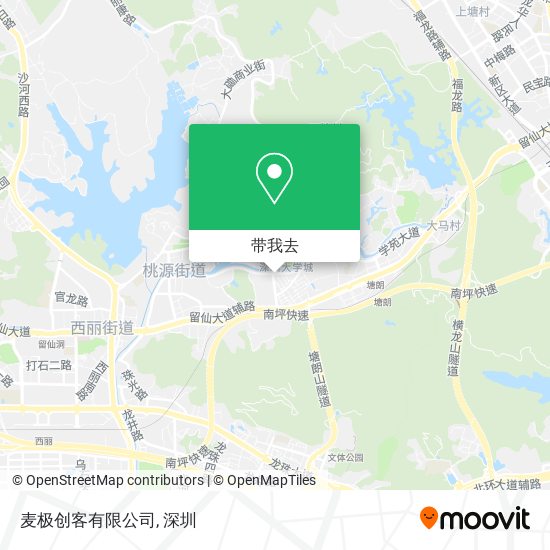 麦极创客有限公司地图