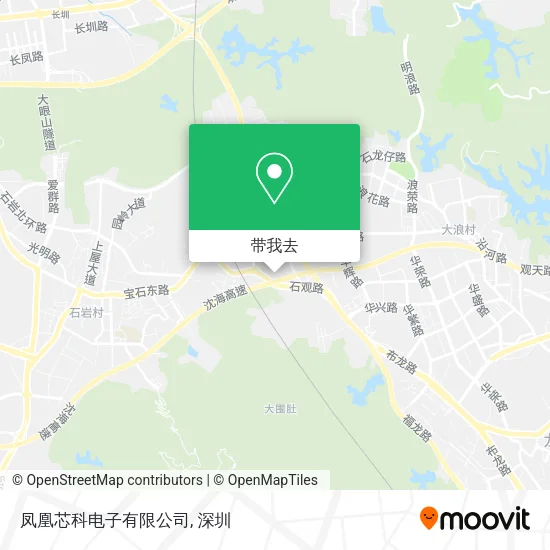 凤凰芯科电子有限公司地图