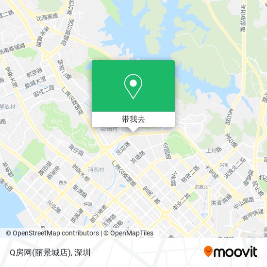 Q房网(丽景城店)地图
