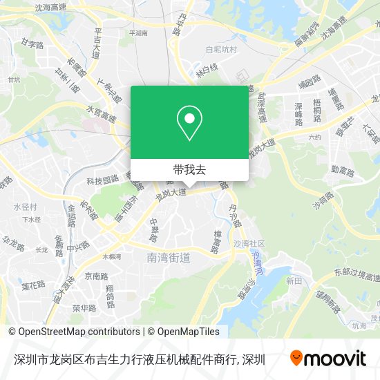 深圳市龙岗区布吉生力行液压机械配件商行地图