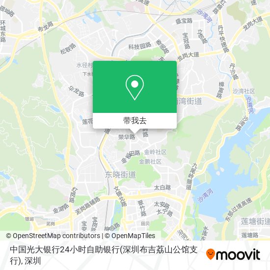 中国光大银行24小时自助银行(深圳布吉荔山公馆支行)地图
