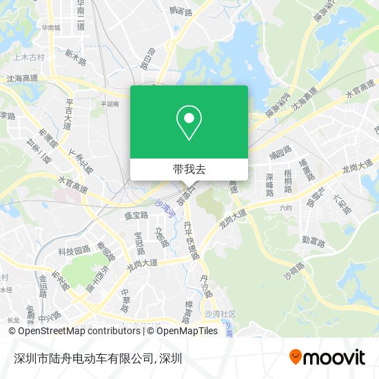 深圳市陆舟电动车有限公司地图
