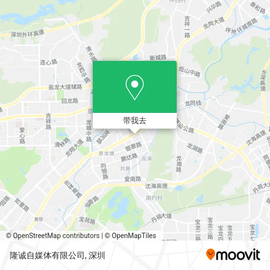 隆诚自媒体有限公司地图