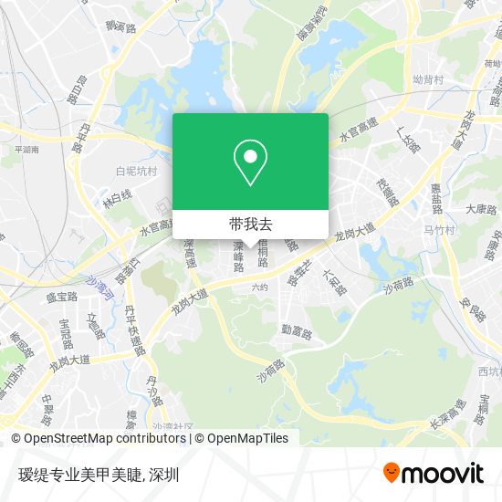 瑷缇专业美甲美睫地图