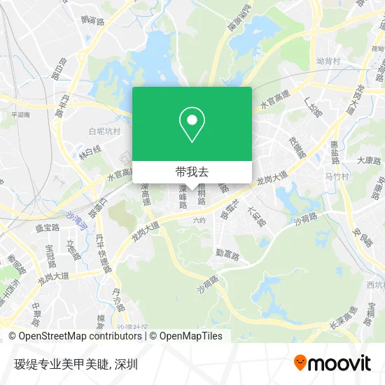 瑷缇专业美甲美睫地图