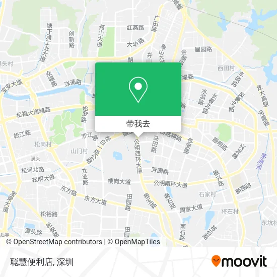 聪慧便利店地图