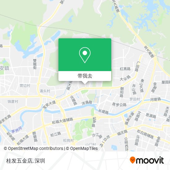 桂发五金店地图