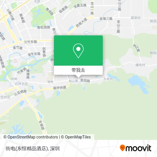 街电(东恒精品酒店)地图