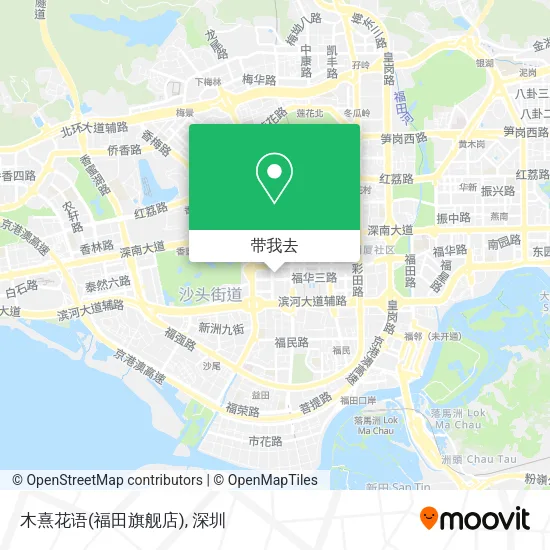 木熹花语(福田旗舰店)地图