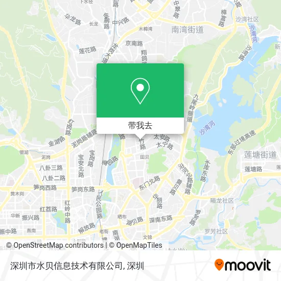 深圳市水贝信息技术有限公司地图