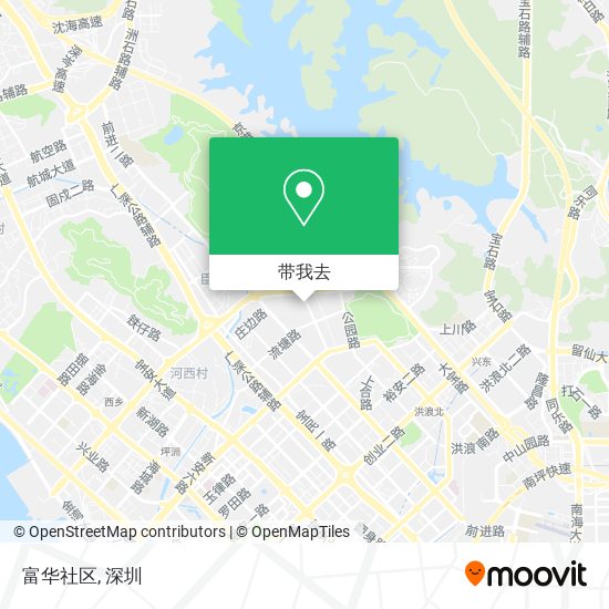 富华社区地图