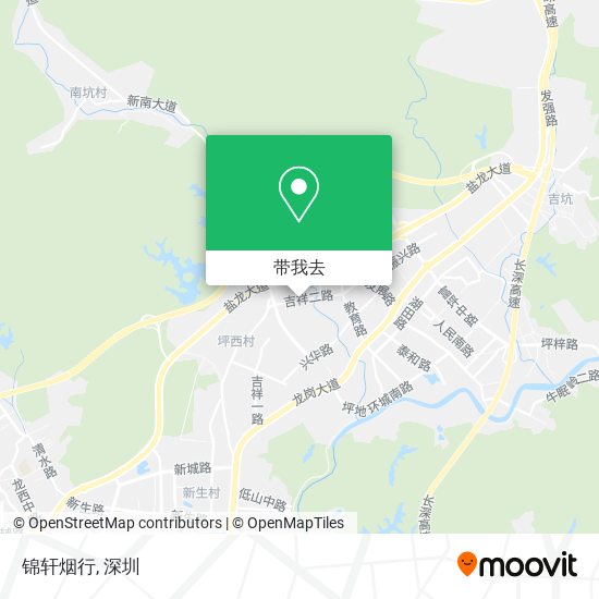 锦轩烟行地图