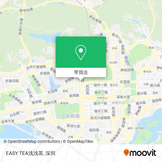 EASY TEA浅浅茶地图