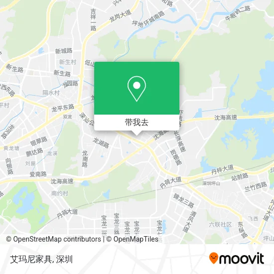 艾玛尼家具地图