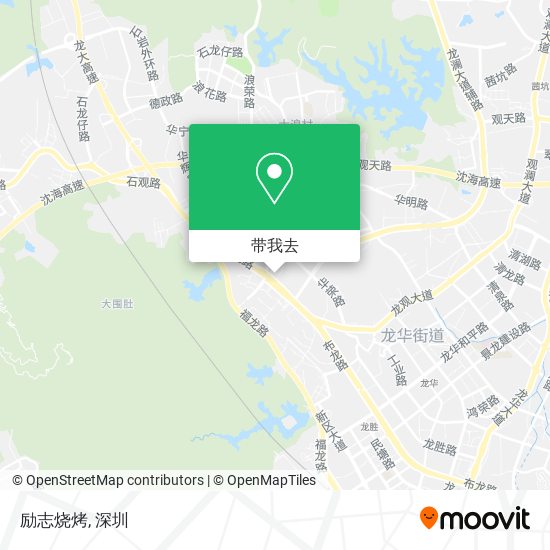 励志烧烤地图
