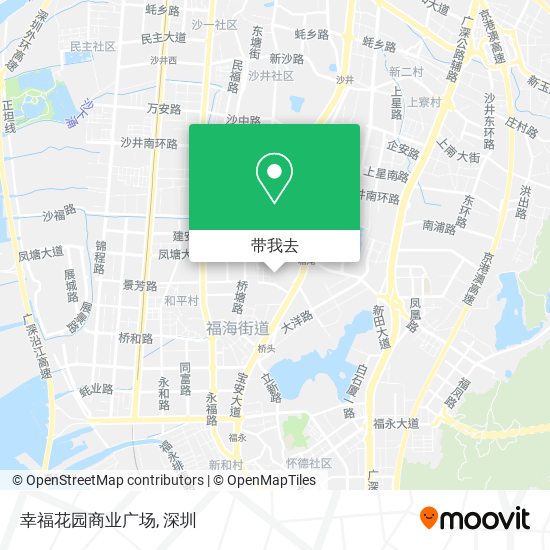 幸福花园商业广场地图