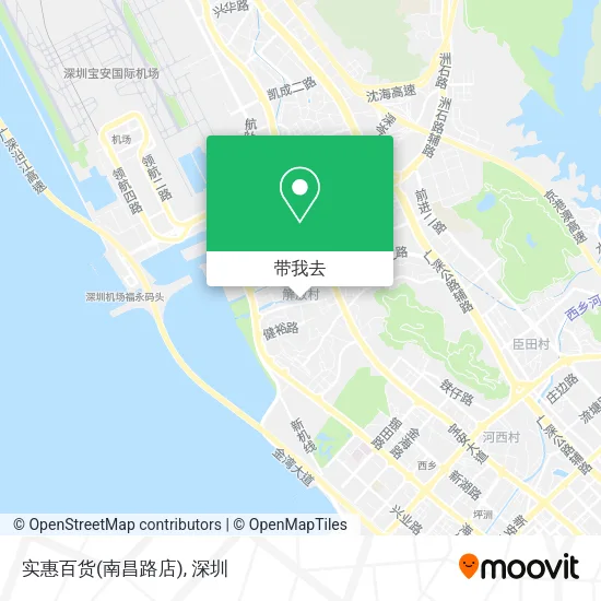 实惠百货(南昌路店)地图