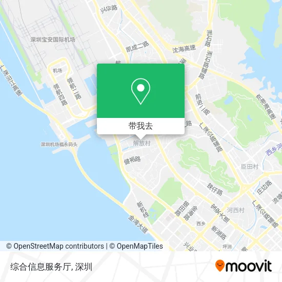 综合信息服务厅地图