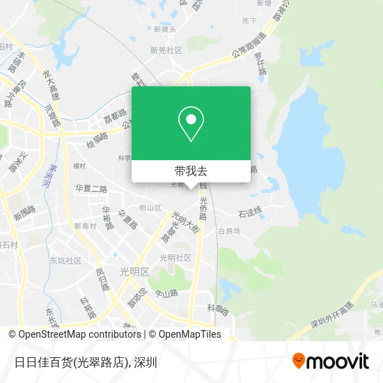 日日佳百货(光翠路店)地图