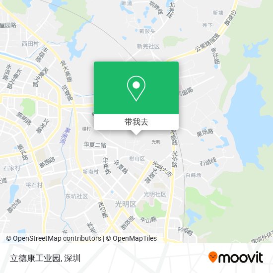 立德康工业园地图