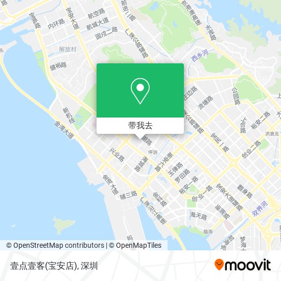 壹点壹客(宝安店)地图