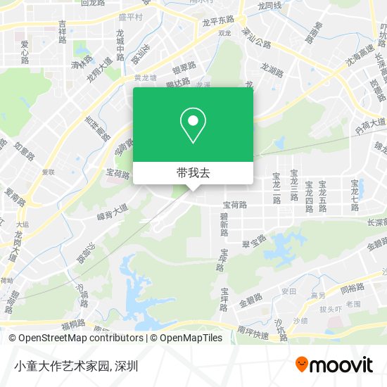 小童大作艺术家园地图