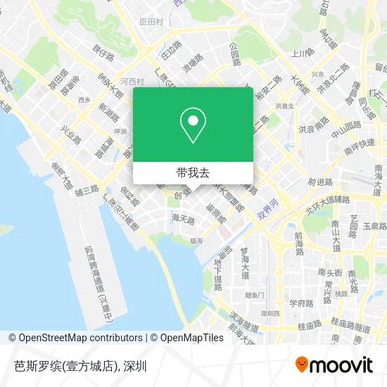 芭斯罗缤(壹方城店)地图