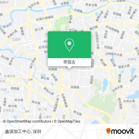 鑫源加工中心地图