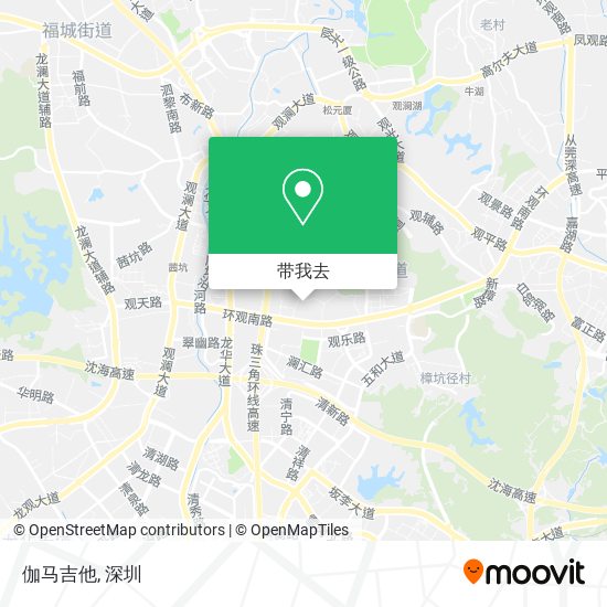 伽马吉他地图