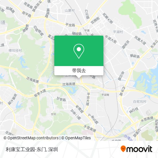 利康宝工业园-东门地图
