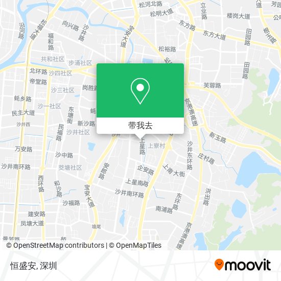 恒盛安地图