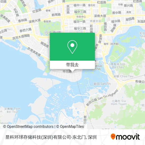 昱科环球存储科技(深圳)有限公司-东北门地图