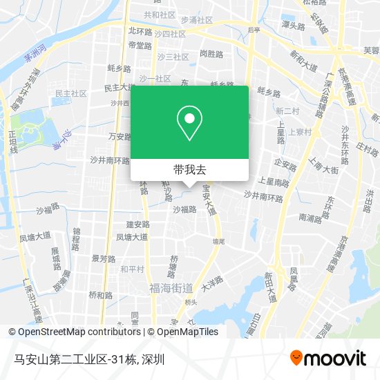 马安山第二工业区-31栋地图