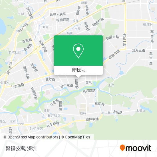 聚福公寓地图